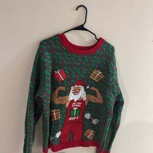 Blizzard Bay Santa Ugly Christmas Sweater Size X Large Long Sleeve Pullover Crew